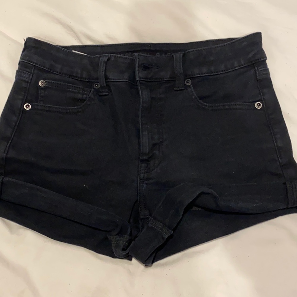 Black American Eagle Jean shorts